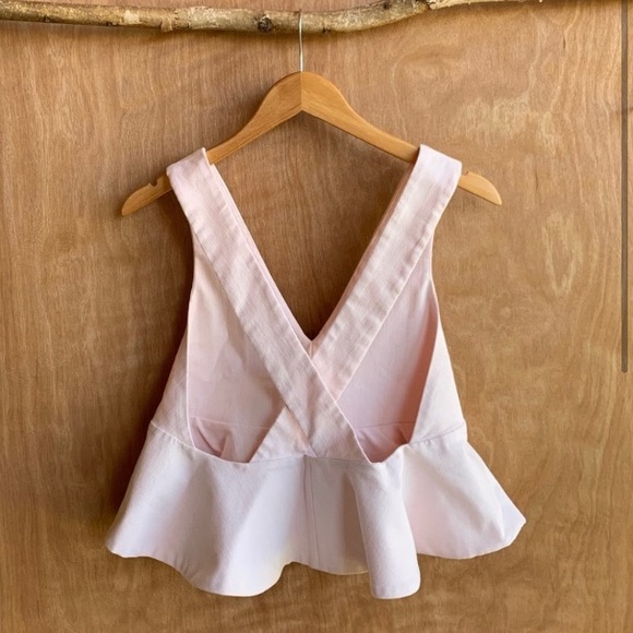 Alexis: Pink Ruffle Top - Picture 2 of 5